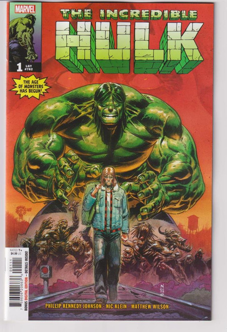 INCREDIBLE HULK (2023) #01 (MARVEL 2023) "NEW UNREAD"