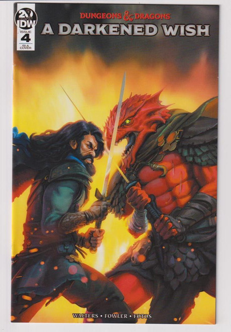DUNGEONS & DRAGONS A DARKENED WIH #4 (OF 5) 10 COPY INCV (IDW 2020) "NEW UNREAD"