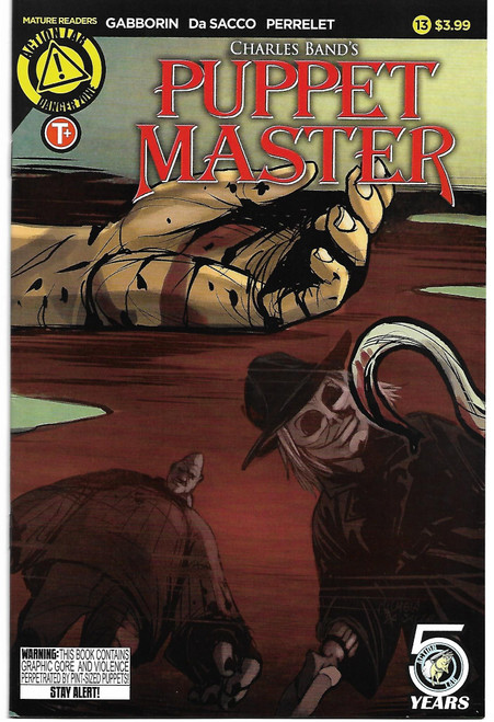 PUPPET MASTER #13 CVR A DA SACCO (ACTION LAB 2016)