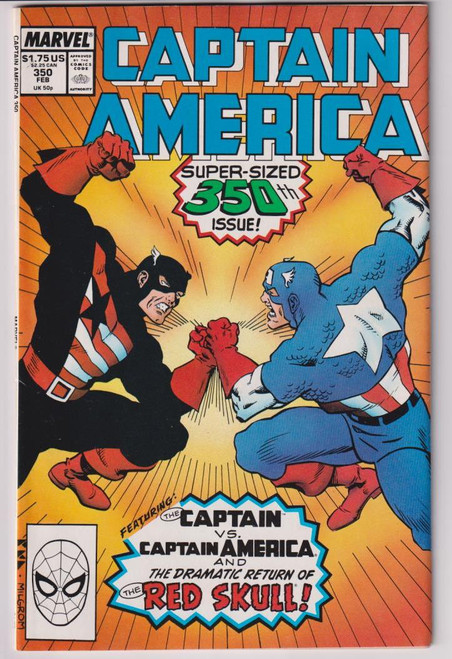 CAPTAIN AMERICA #350 (MARVEL 1989)