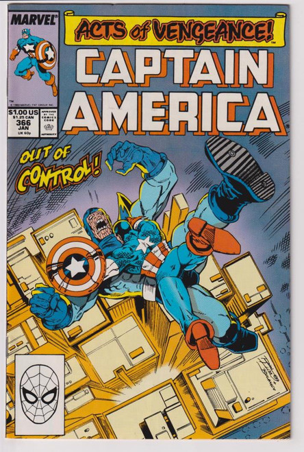 CAPTAIN AMERICA #366 (MARVEL 1990)