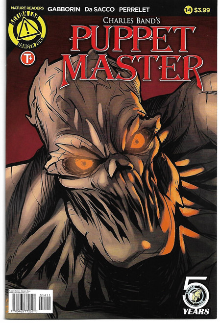 PUPPET MASTER #14 CVR A DA SACCO (ACTION LAB 2016)