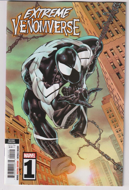 EXTREME VENOMVERSE #1 (OF 5) 2ND PTG PAULO SIQUIERA VAR (MARVEL 2023) "NEW UNREAD"