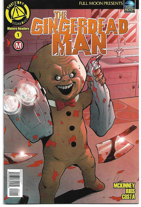 GINGERDEAD MAN #1 CVR A RIOS & COSTA  (ACTION LAB 2016)