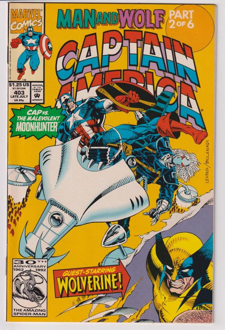 CAPTAIN AMERICA #403 (MARVEL 1992)