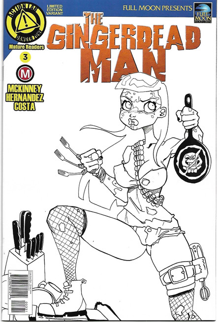 GINGERDEAD MAN #3 CVR C MENDOZA  (ACTION LAB 2016)