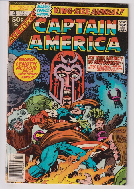 CAPTAIN AMERICA ANNUAL #04 (MARVEL 1977)