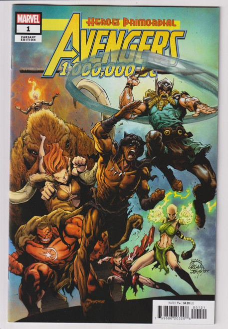 AVENGERS 1000000 BC #1 STEGMAN PREHISTORIC HOMAGE VAR (MARVEL 2022) C2 "NEW UNREAD"