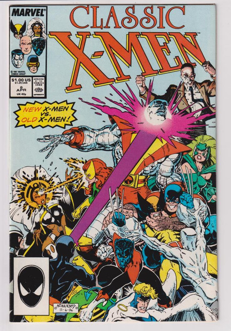 CLASSIC X-MEN/X-MEN CLASSIC #008 (MARVEL 1987)