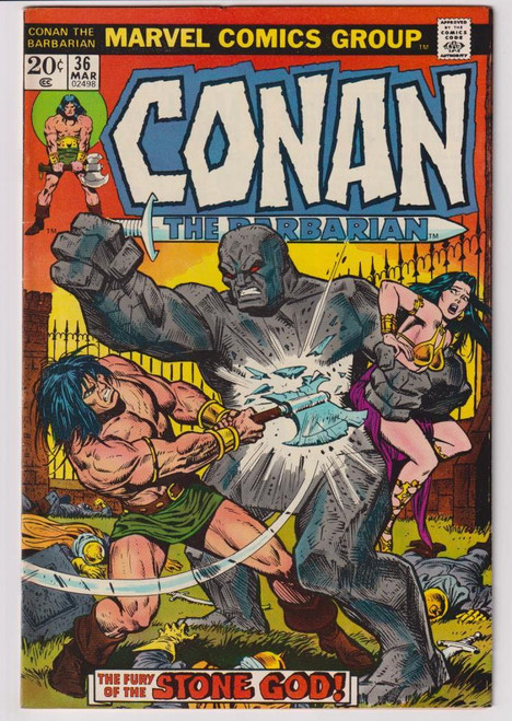 CONAN THE BARBARIAN #036 (MARVEL 1974)