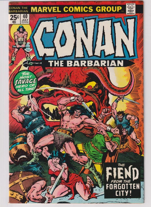 CONAN THE BARBARIAN #040 (MARVEL 1974)