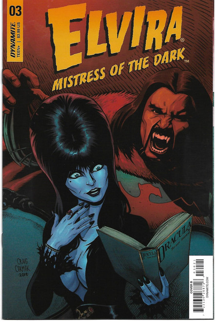 ELVIRA MISTRESS OF DARK #3 CVR B CERMAK (DYNAMITE 2018)