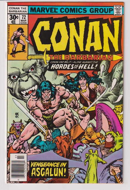 CONAN THE BARBARIAN #072 (MARVEL 1977)