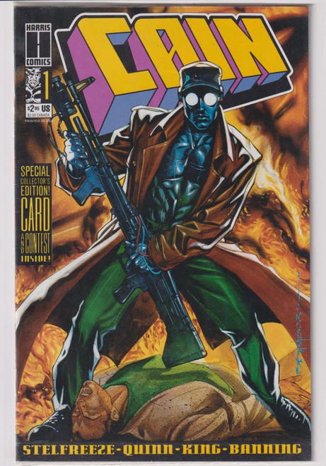 CAIN #1 BAGGED & 2A (HARRIS 1993)