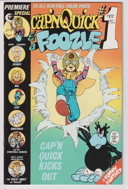 CAPN QUICK AND FOOZLE #1 (ECLIPSE 1984)
