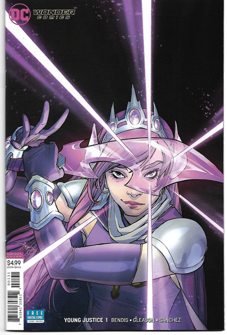 YOUNG JUSTICE #01 AMETHYST VAR ED (DC 2018)