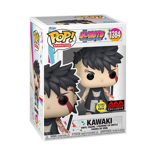 Boruto: Naruto Next Generations Kawaki Prologue Glow-in-the-Dark Funko Pop! Vinyl Figure - AAA Anime Exclusive