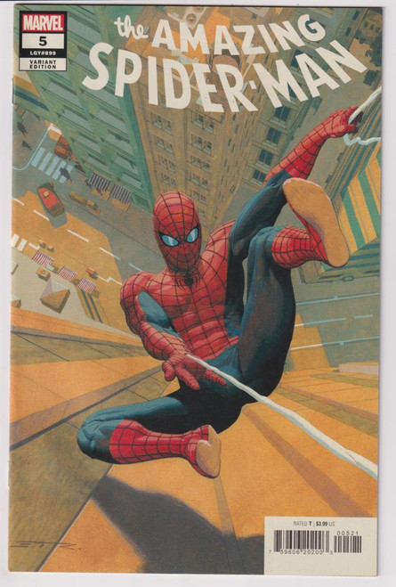 AMAZING SPIDER-MAN (2022) #05 50 COPY INCV JS RIBIC VAR (MARVEL 2022) "NEW UNREAD"