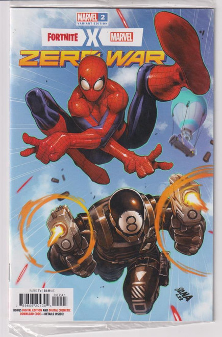 FORTNITE X MARVEL ZERO WAR #2 (OF 5) 50 COPY INCV NAKAYAMA VAR (MARVEL 2022) SEALED BAG WITH CODE