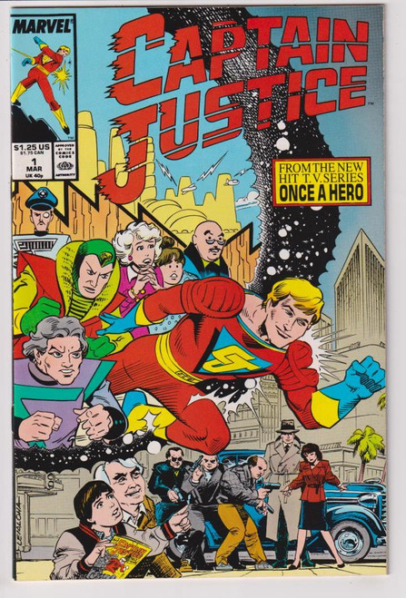 CAPTAIN JUSTICE #1 & 2 (OF 2) (MARVEL 1988) READER SET