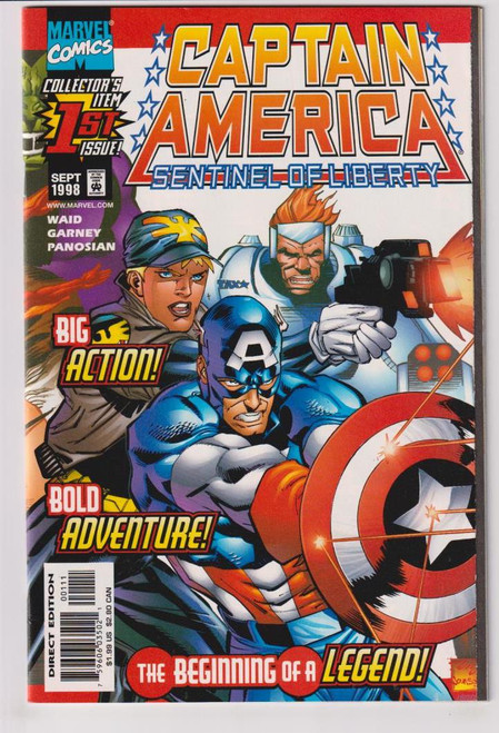 CAPTAIN AMERICA SENTINEL OF LIBERTY #01 (MARVEL 1998)