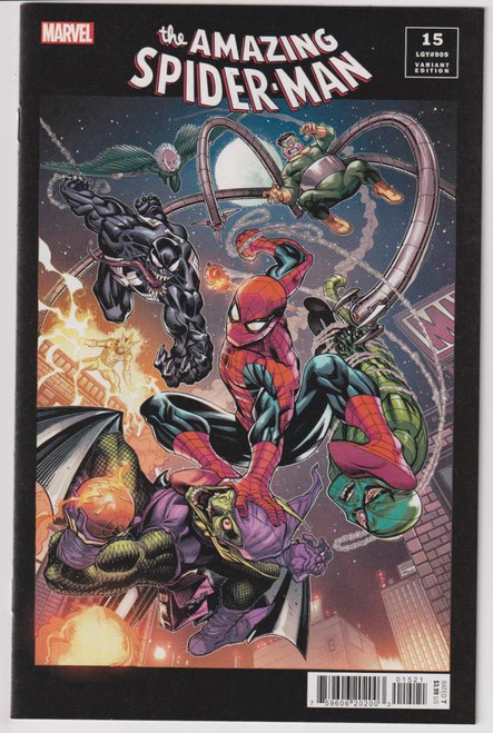 AMAZING SPIDER-MAN (2022) #15 10 COPY INCV MCGUINNESS VAR (MARVEL 2022) "NEW UNREAD"