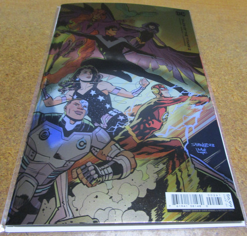 TALES OF THE TITANS #2 (OF 4) CVR F CHRIS SAMNEE TITANS FOIL CARD STOCK VAR (DC 2023) "NEW UNREAD"