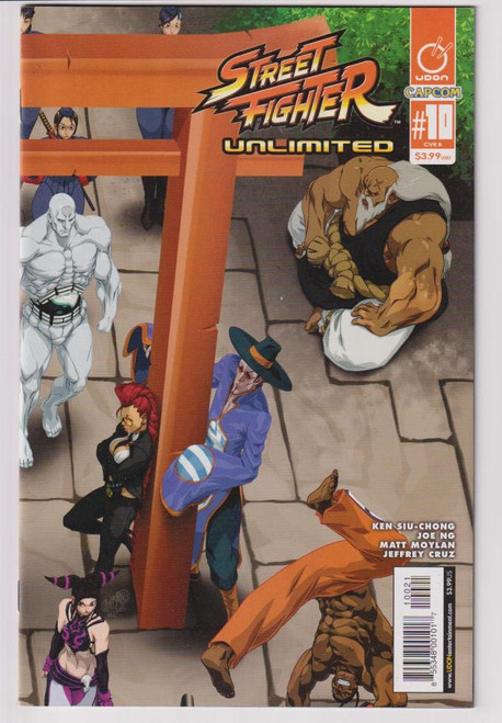 STREET FIGHTER UNLIMITED #10 CVR B CRUZ ULTRA JAM (UDON  2016) "NEW UNREAD"