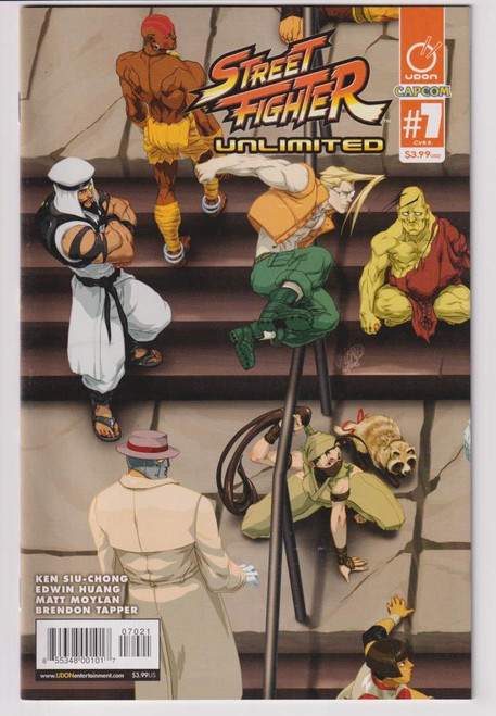 STREET FIGHTER UNLIMITED #07 CVR B CRUZ ULTRA JAM (UDON  2016) "NEW UNREAD"