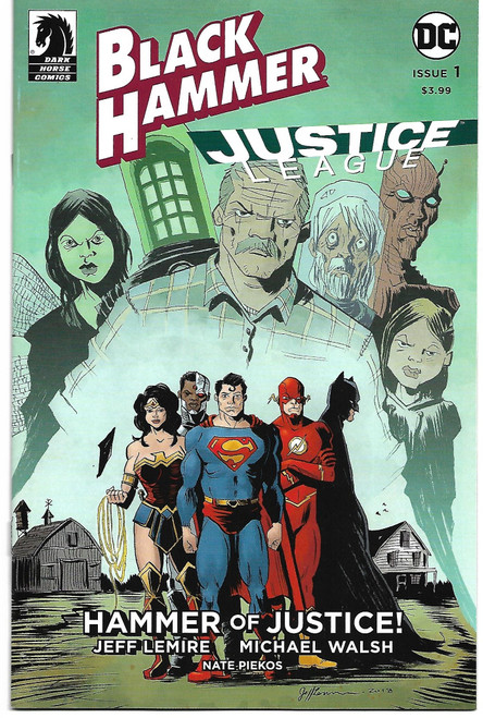 BLACK HAMMER JUSTICE LEAGUE #1, 2, 3, 4 & 5 (OF 5) D COVERS (DARK HORSE 2019)