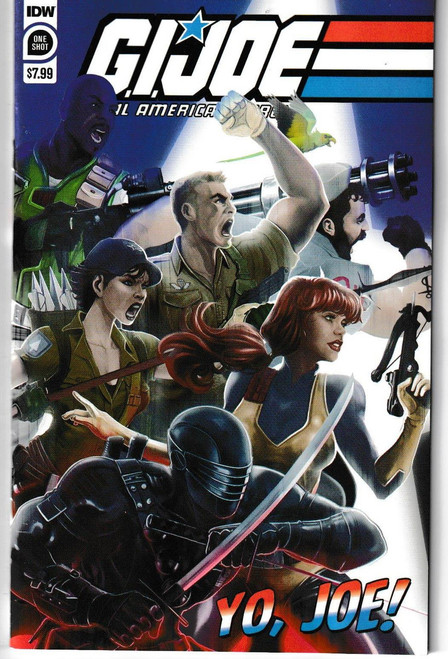 GI JOE A REAL AMERICAN HERO YO JOE (IDW 2022) C2 "NEW UNREAD"