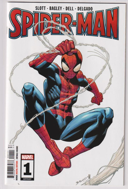 SPIDER-MAN (2022) #01 (MARVEL 2022) C2 "NEW UNREAD"