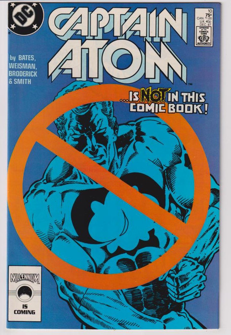 CAPTAIN ATOM (1987) #10 (DC 1987)