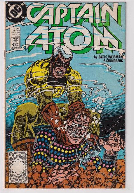 CAPTAIN ATOM (1987) #34 (DC 1989)
