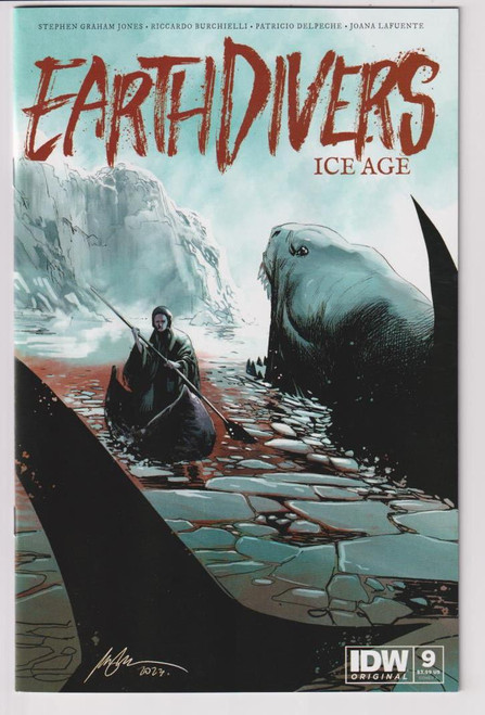 EARTHDIVERS #09 (IDW 2023) "NEW UNREAD"