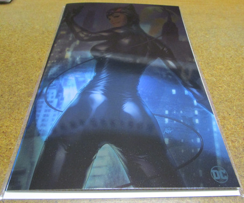 CATWOMAN UNCOVERED #1 CVR D STANLEY ARTGERM LAU FOIL VAR (DC 2023) "NEW UNREAD"