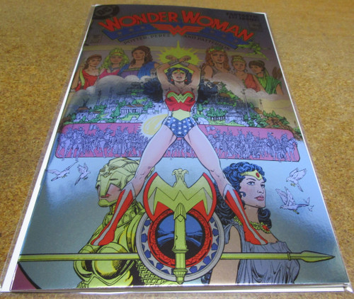 WONDER WOMAN (1987) #001 FACSIMILE EDITION (2023 EDITION) CVR C GEORGE PEREZ FOIL VAR (DC 2023) "NEW UNREAD"