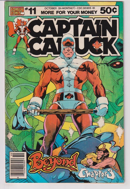 CAPTAIN CANUCK #11 (COMELY 1980)