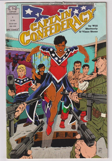 CAPTAIN CONFEDERACY #4 (MARVEL 1992)