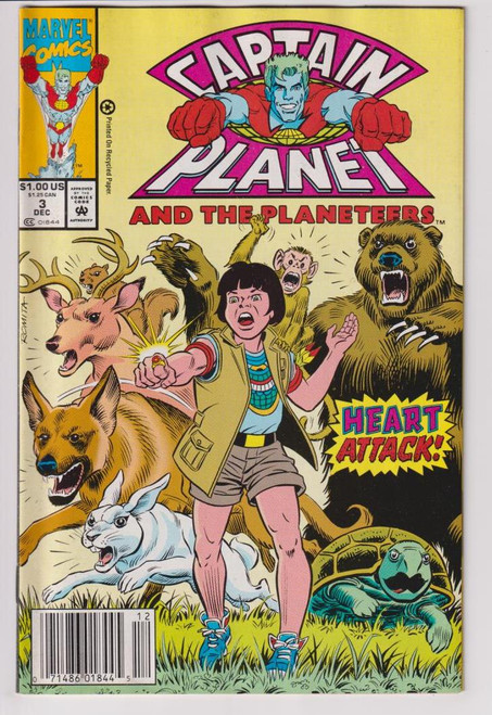 CAPTAIN PLANET #3 (MARVEL 1991)