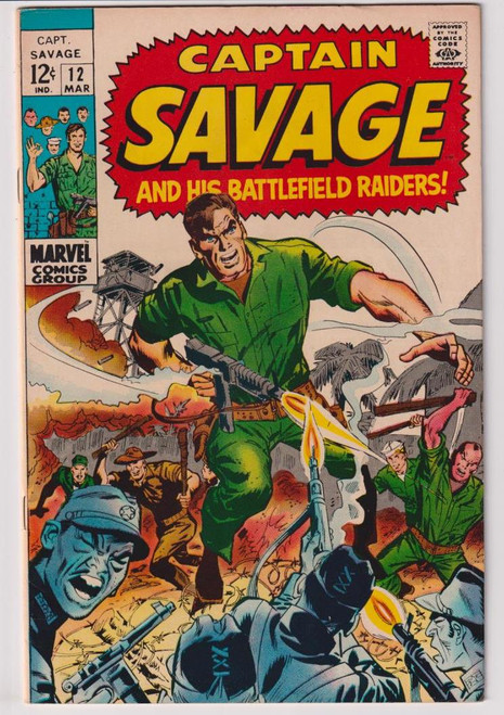 CAPTAIN SAVAGE #12 (MARVEL 1969)