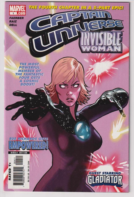 CAPTAIN UNIVERSE INVISIBLE WOMAN (MARVEL 2005)