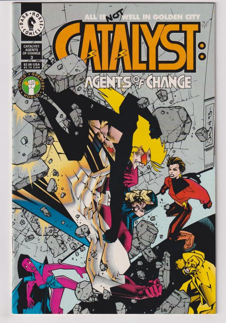 CATALYST AGENTS OF CHANGE #3 (DARK HORSE 1994)