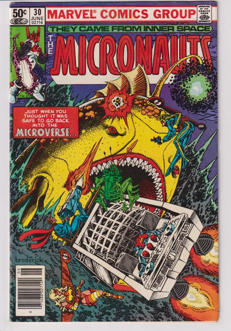 MICRONAUTS #30 (MARVEL 1981)
