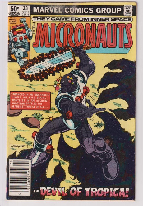 MICRONAUTS #33 (MARVEL 1981)