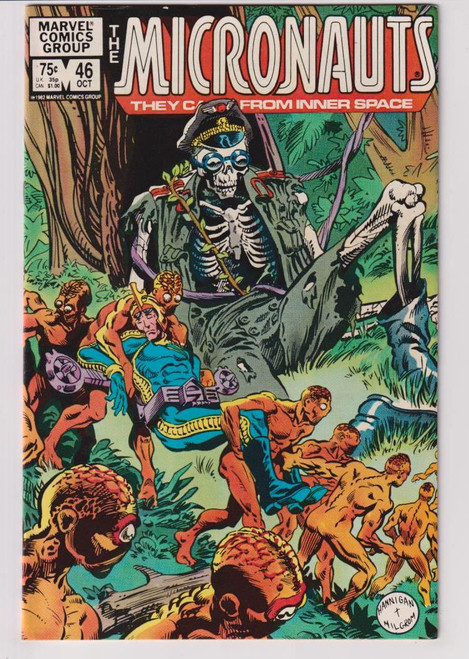 MICRONAUTS #46 (MARVEL 1982)