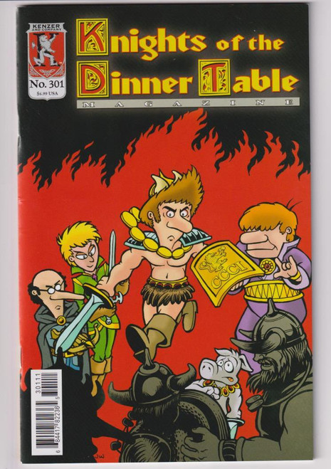KNIGHTS OF THE DINNER TABLE #301 (KENZER 2023) "NEW UNREAD"