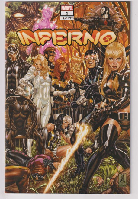 INFERNO #1 (OF 4) BROOKS WRAPAROUND VAR (MARVEL 2021) C2 "NEW UNREAD"