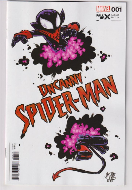 UNCANNY SPIDER-MAN #1 SKOTTIE YOUNG VAR (MARVEL 2023) "NEW UNREAD"