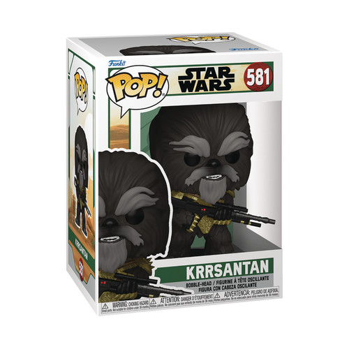 POP STAR WARS BOOK OF BOBA FETT KRRSANTAN W/ BG VIN FIG